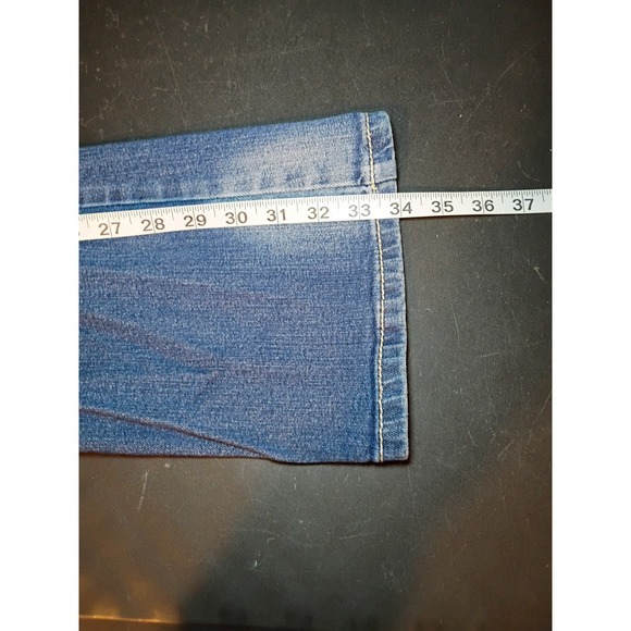 Wrangler Rock 47 Jeans Women 3/4 30x34 Bootcut Low Rise Y2K Cowgirl Rhinestones - Picture 10 of 10